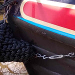 A M8 Turnbuckle Used To Attach A V Bow Rope Fender On The Front Of A Canal Narrow Boat