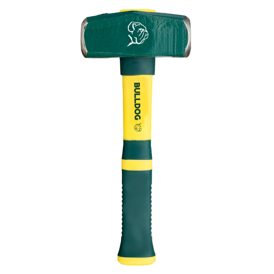 Lump Hammer Suitable For Driving Canal Boat Mooring Pins Into The Ground. Fiberglass Handle With Forged Steel Head. Bulldog Branding