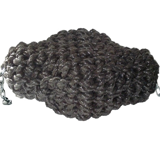 Black Rope Tipcat Fender For Boat Protection