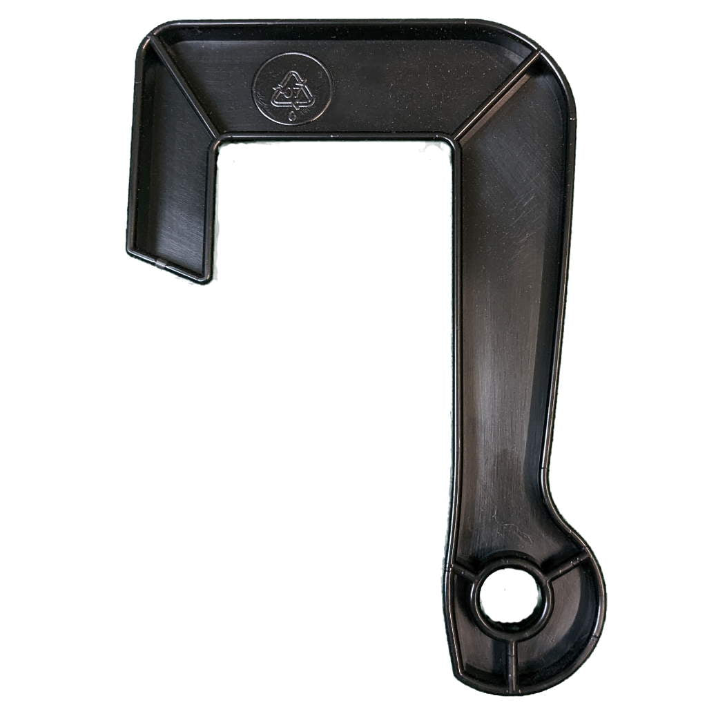 Black Injection Moulded Canal Boat Fender Hook 