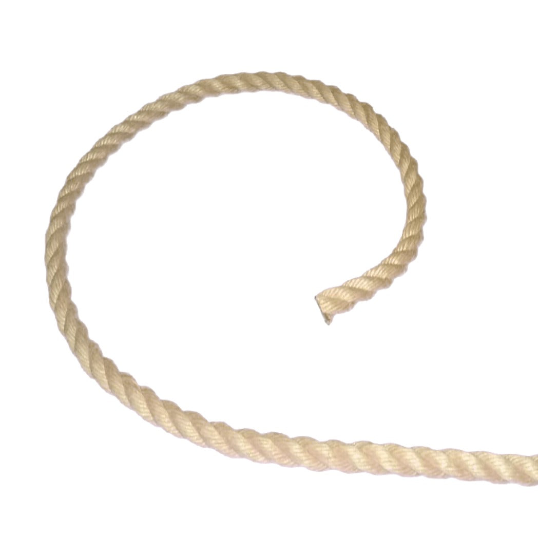One Metre Of Synthetic Hemp Mooring Rope For Traditional Canal Narrow Boats