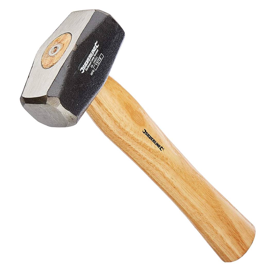 Lump Hammer Suitable For Driving Canal Boat Mooring Pins Into The Ground. Hardwood Handle With Forged Steel Head