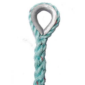 16mm Polysteel Anchor Rope With Steel Thimble